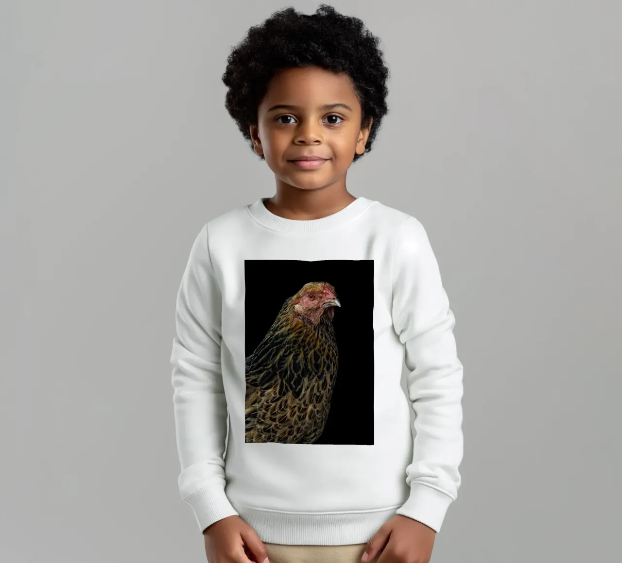 Gallina imponente felpa bambino da Curious Collections by Marielle Leenders
