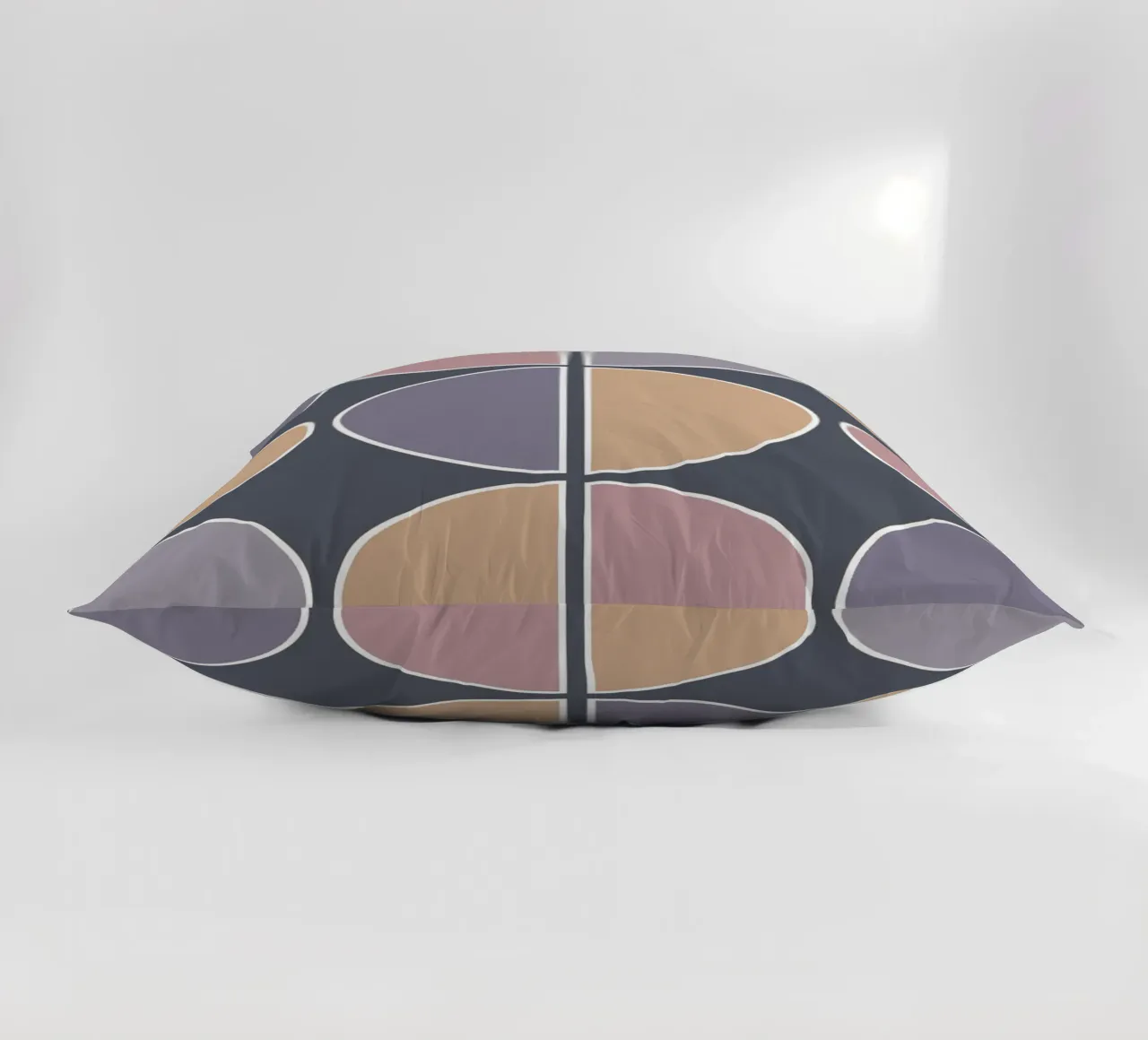 Geometric Purple cuscino da BAINAI