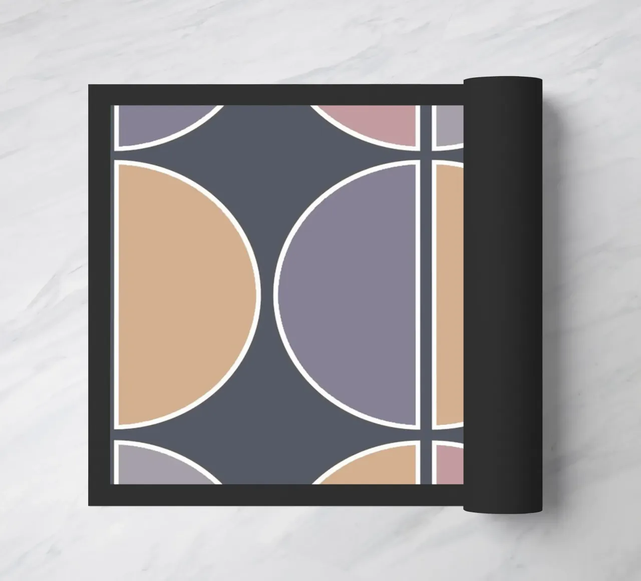 Geometric Purple zerbino da BAINAI