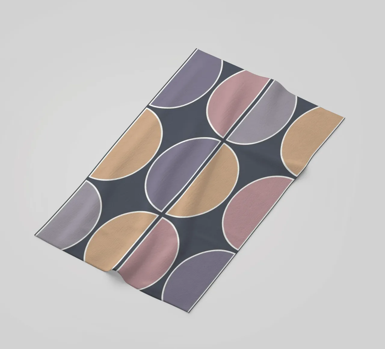 Geometric Purple telo mare da BAINAI