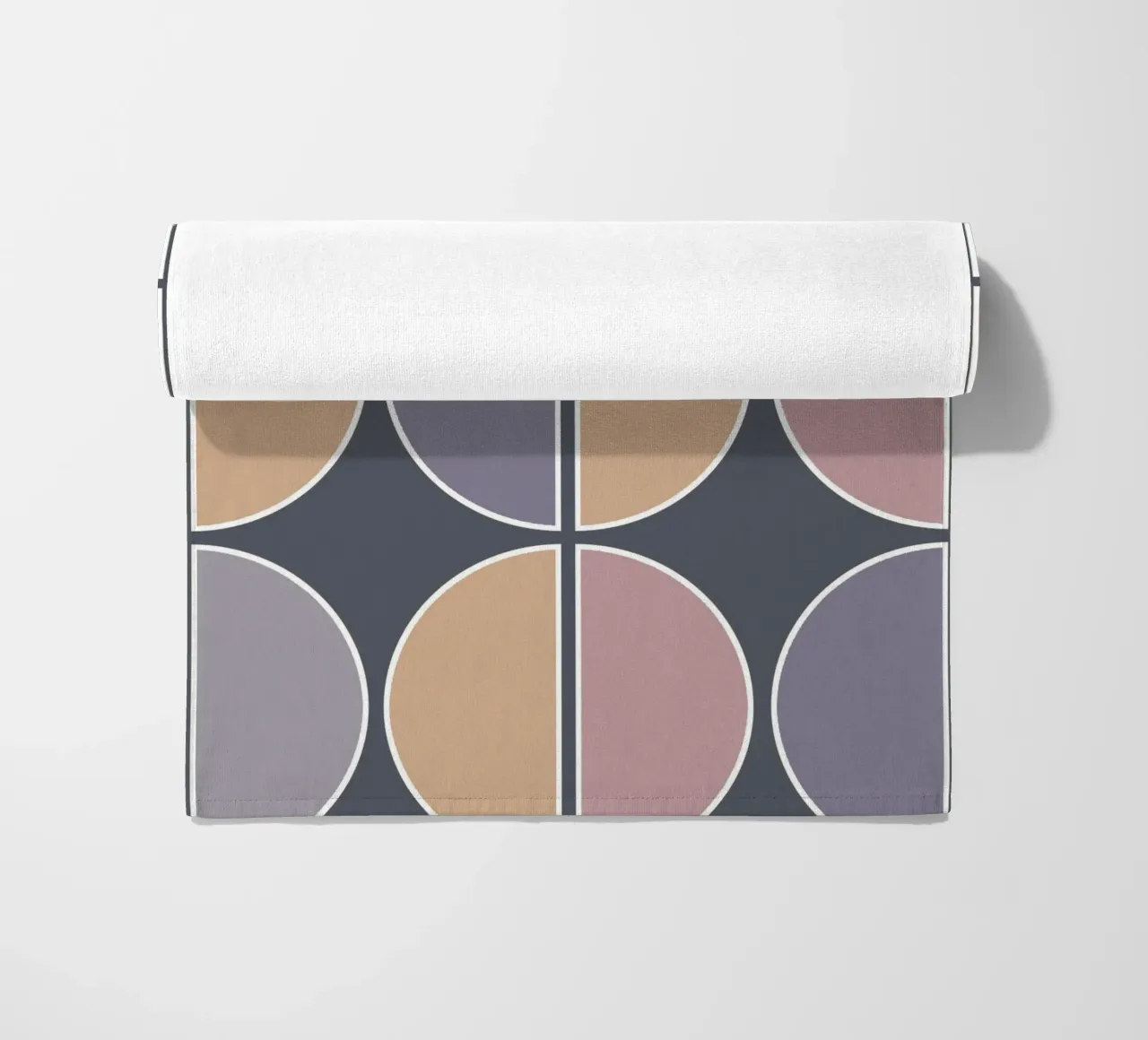 Geometric Purple telo mare da BAINAI