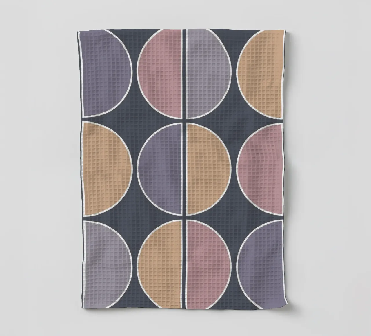 Geometric Purple canovaccio da cucina da BAINAI