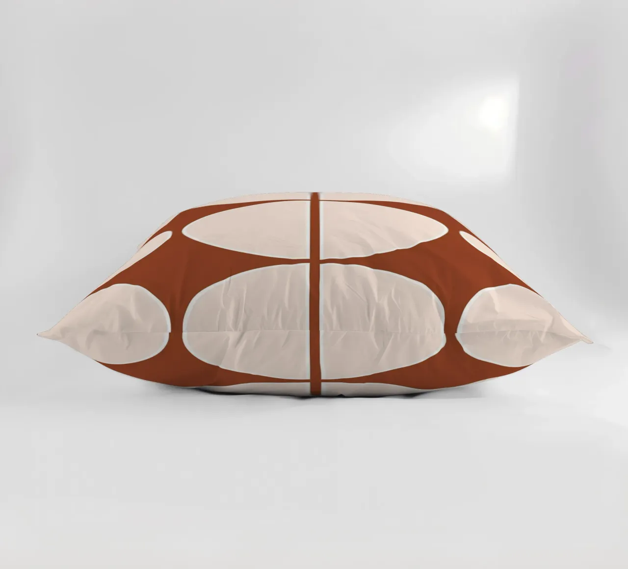 Geometric Russet cuscino da BAINAI