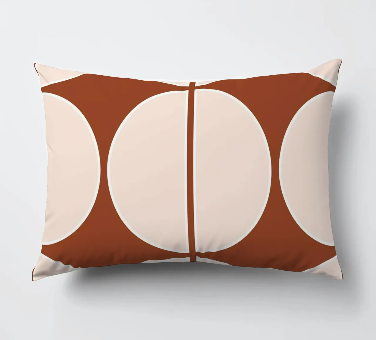 Geometric Russet cuscino da BAINAI