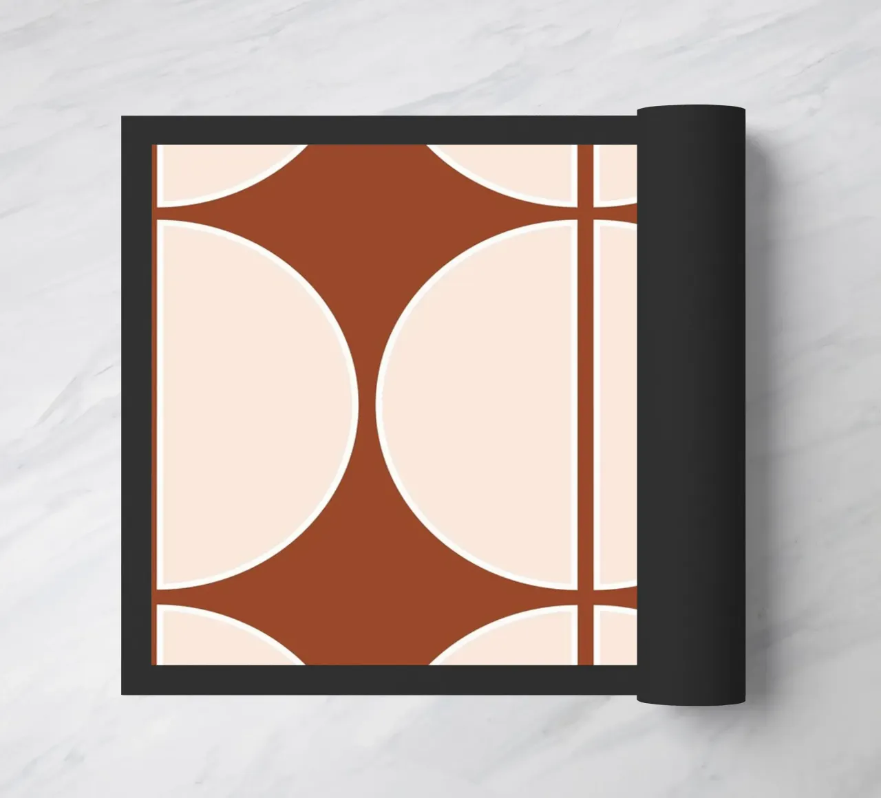 Geometric Russet zerbino da BAINAI
