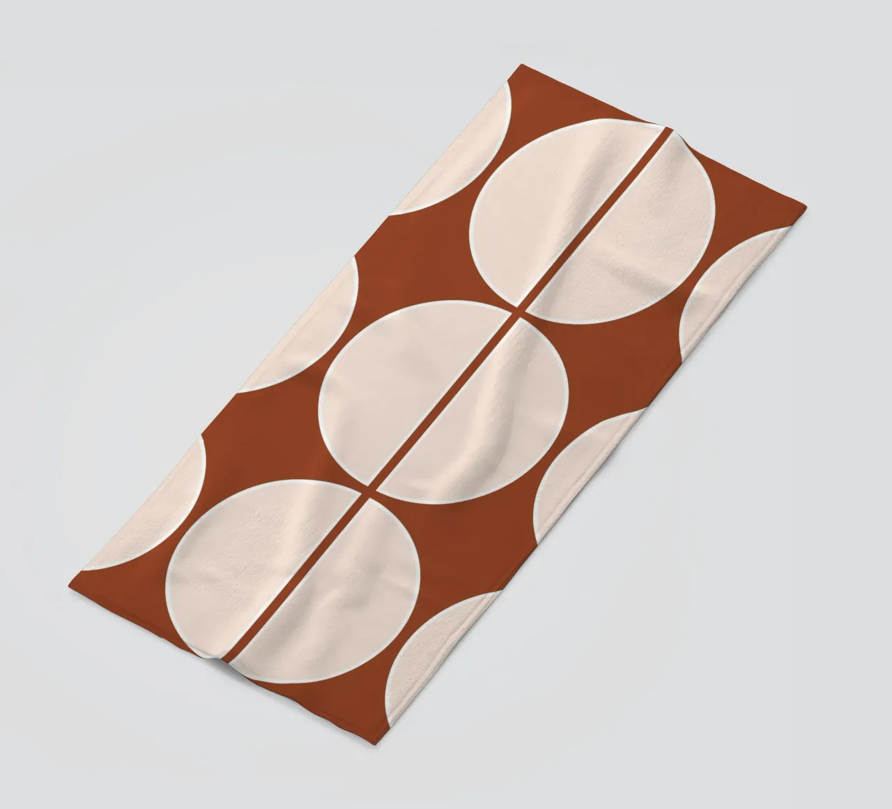 Geometric Russet telo mare da BAINAI