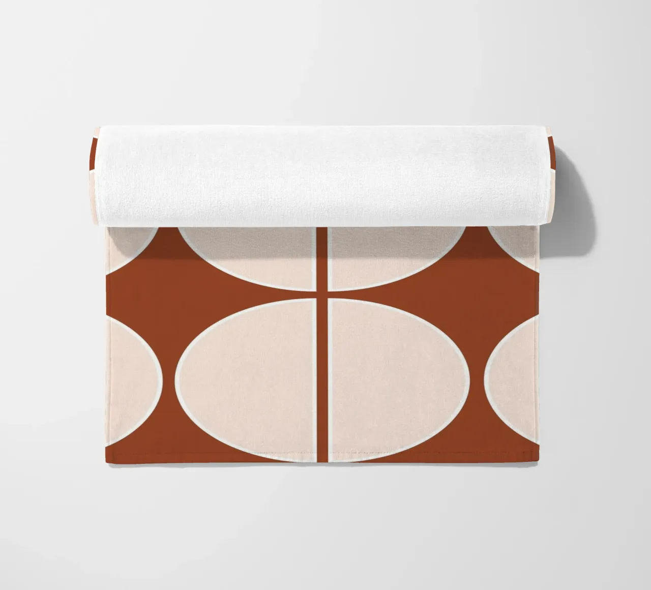 Geometric Russet telo mare da BAINAI