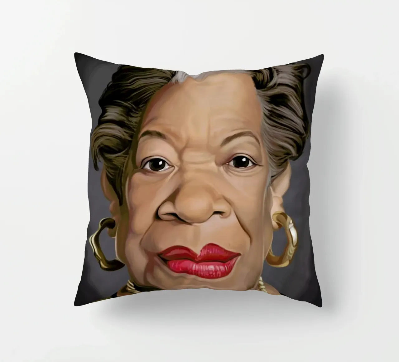 Maya Angelou cuscino da Rob Art | Illustration