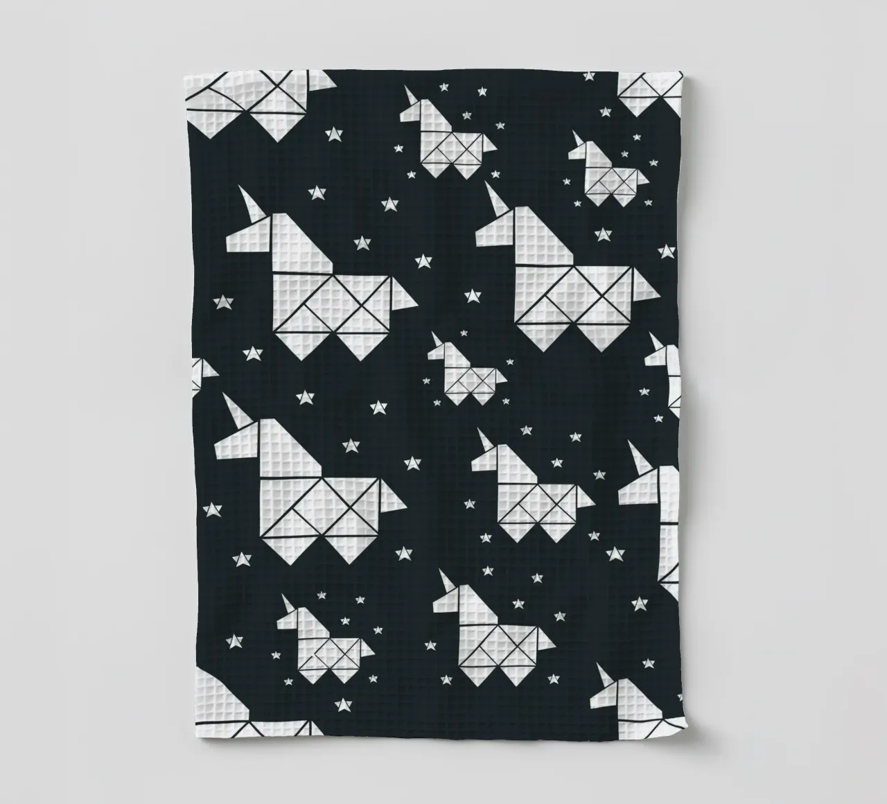 Geometrie Einhorn paño de cocina de BAINAI
