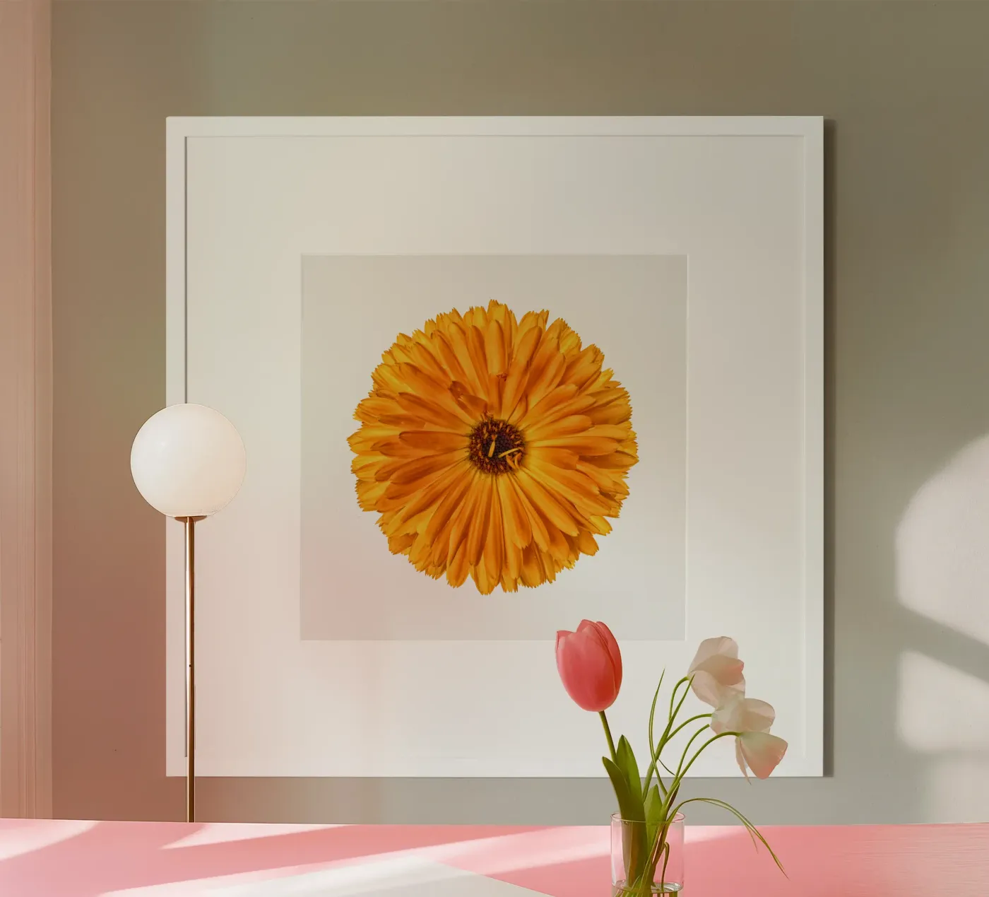 Calendula Flower poster da Curious Collections by Marielle Leenders