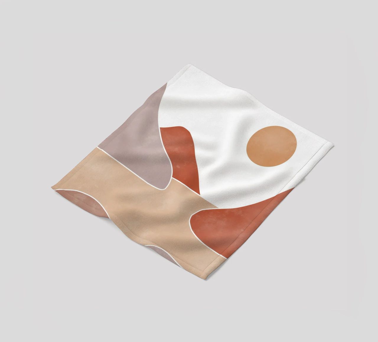 Sand castle mid century coperta in pile da BAINAI