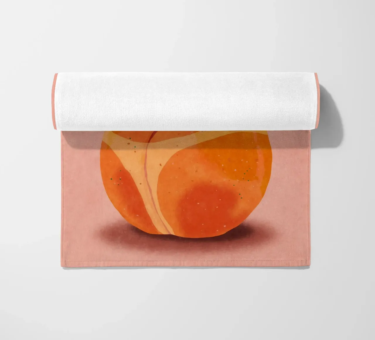 Peachy at the Beachy telo mare da Illustration Raissa Oltmanns