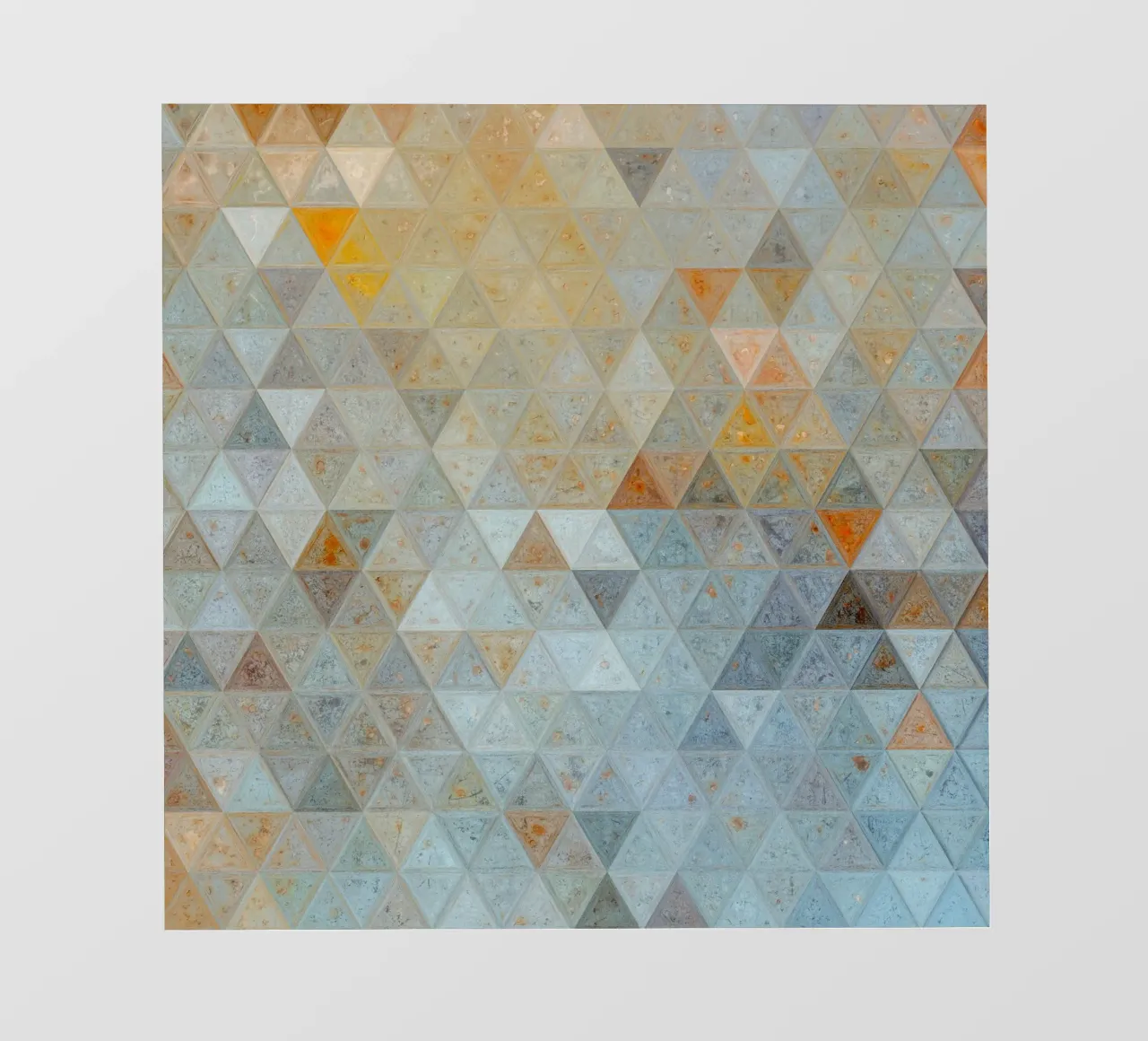 Forme e colori del mosaico telo in pvc da Justyna Jaszke JBJart