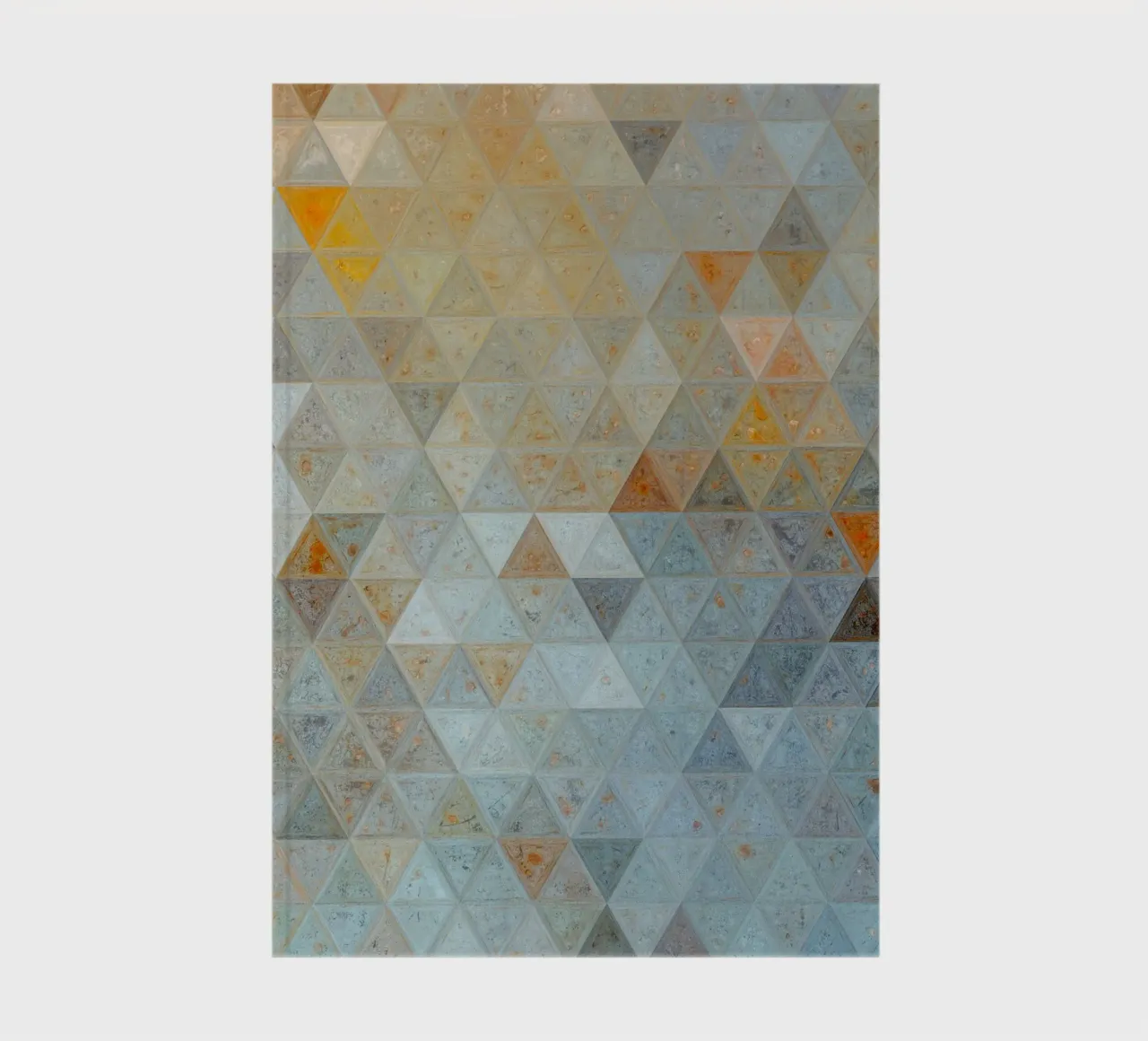 Shapes and colors mosaic art notebook by Justyna Jaszke JBJart