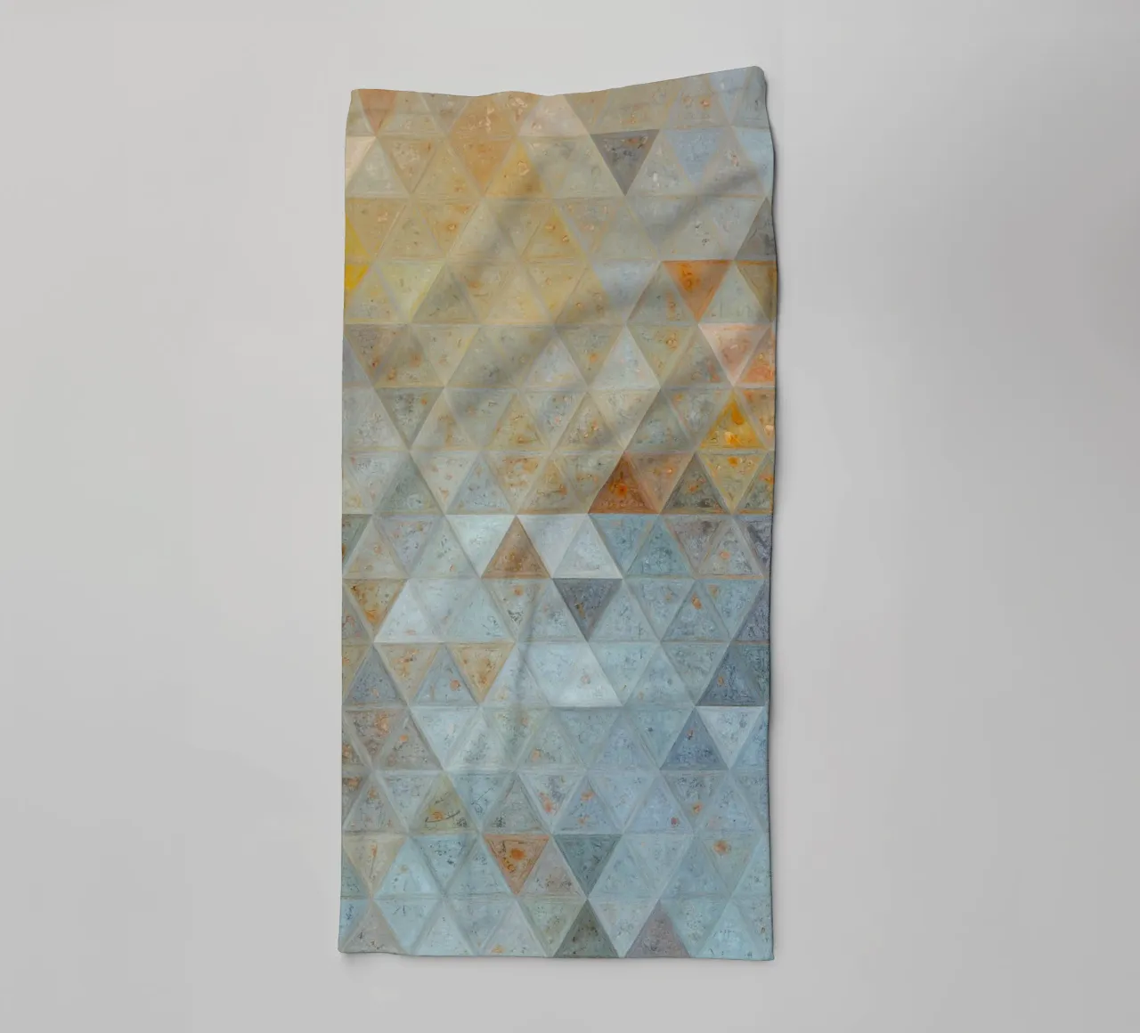 Forme e colori del mosaico asciugamano da bagno da Justyna Jaszke JBJart