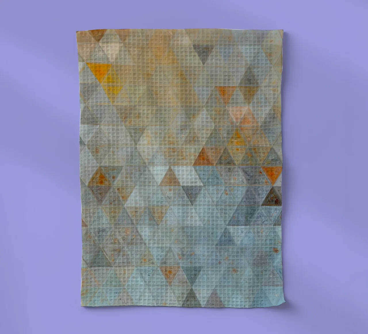 Forme e colori del mosaico canovaccio da cucina da Justyna Jaszke JBJart