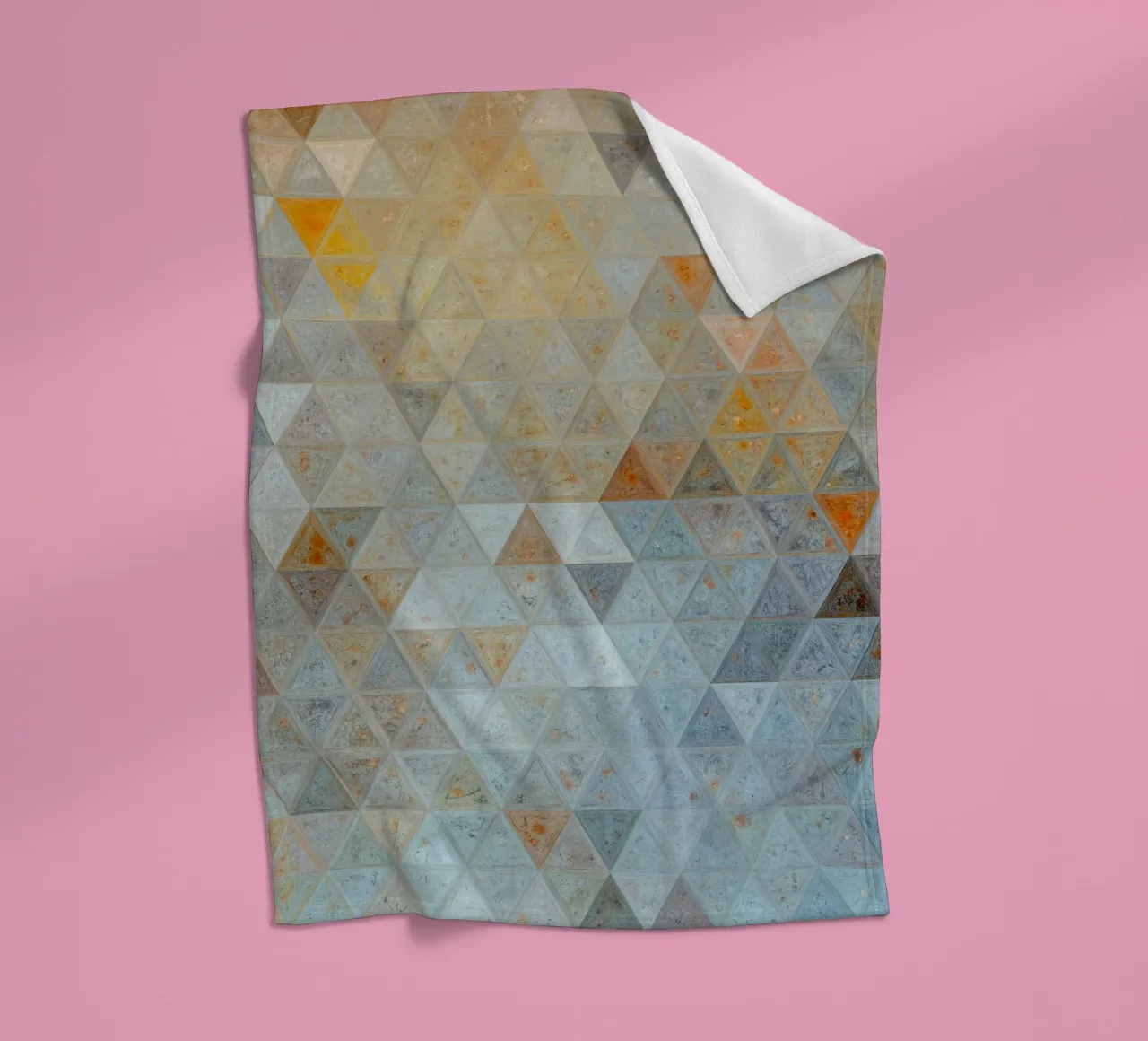 Forme e colori del mosaico coperta in pile da Justyna Jaszke JBJart