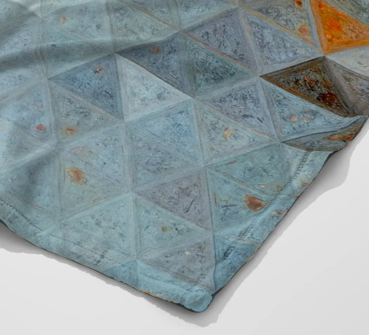 Forme e colori del mosaico coperta in pile da Justyna Jaszke JBJart