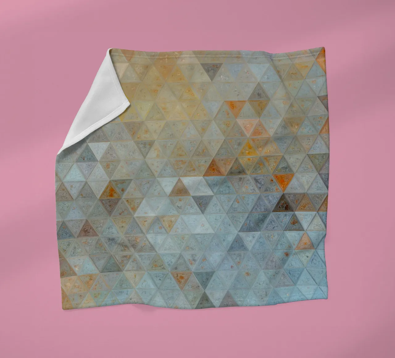 Forme e colori del mosaico coperta in pile da Justyna Jaszke JBJart