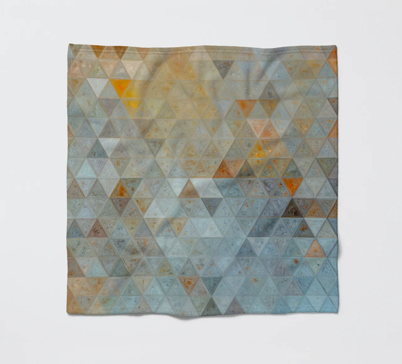 Forme e colori del mosaico coperta in pile da Justyna Jaszke JBJart