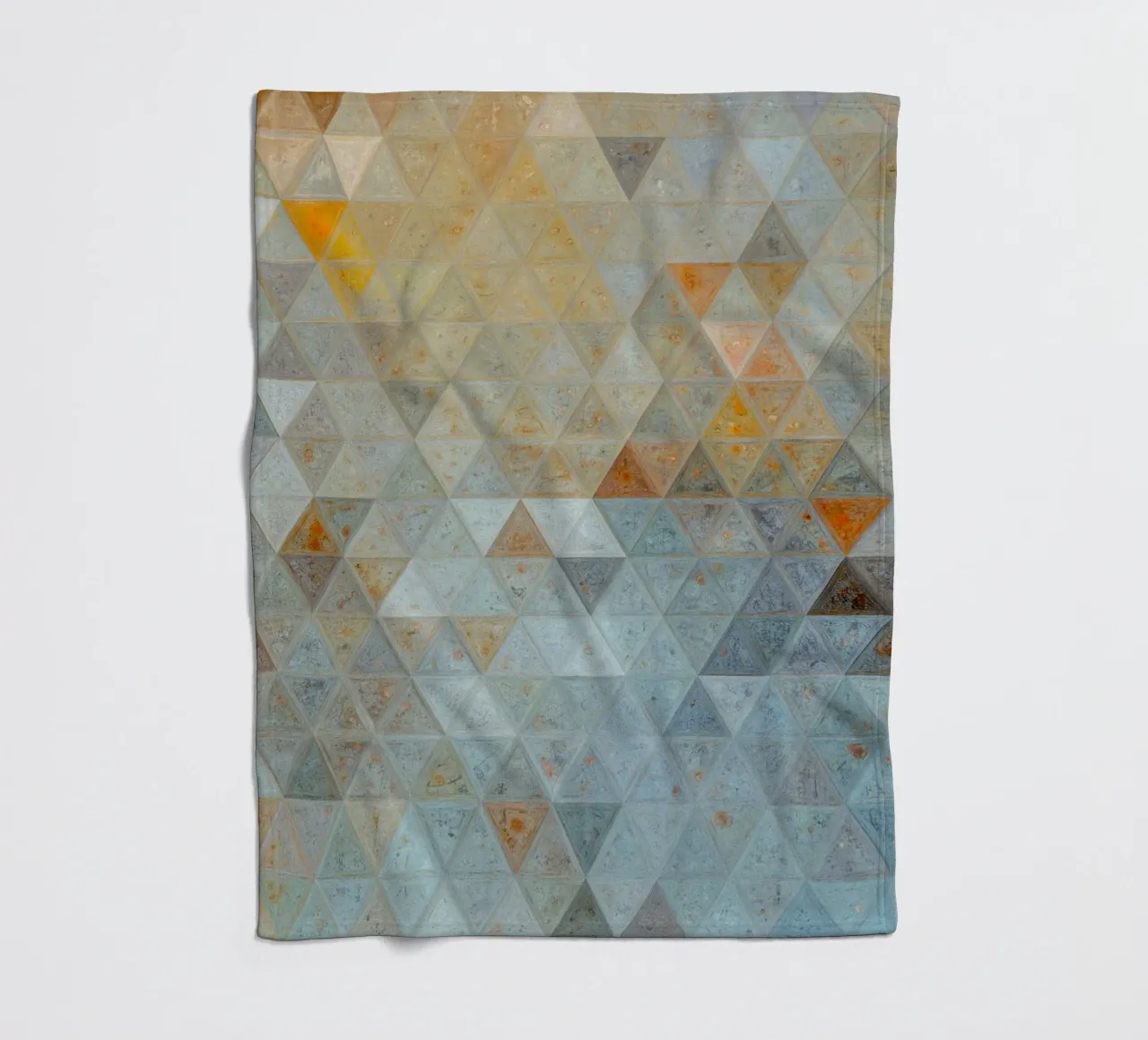 Forme e colori del mosaico coperta in pile da Justyna Jaszke JBJart