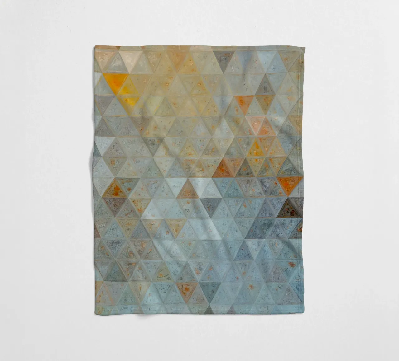 Forme e colori del mosaico coperta in pile da Justyna Jaszke JBJart