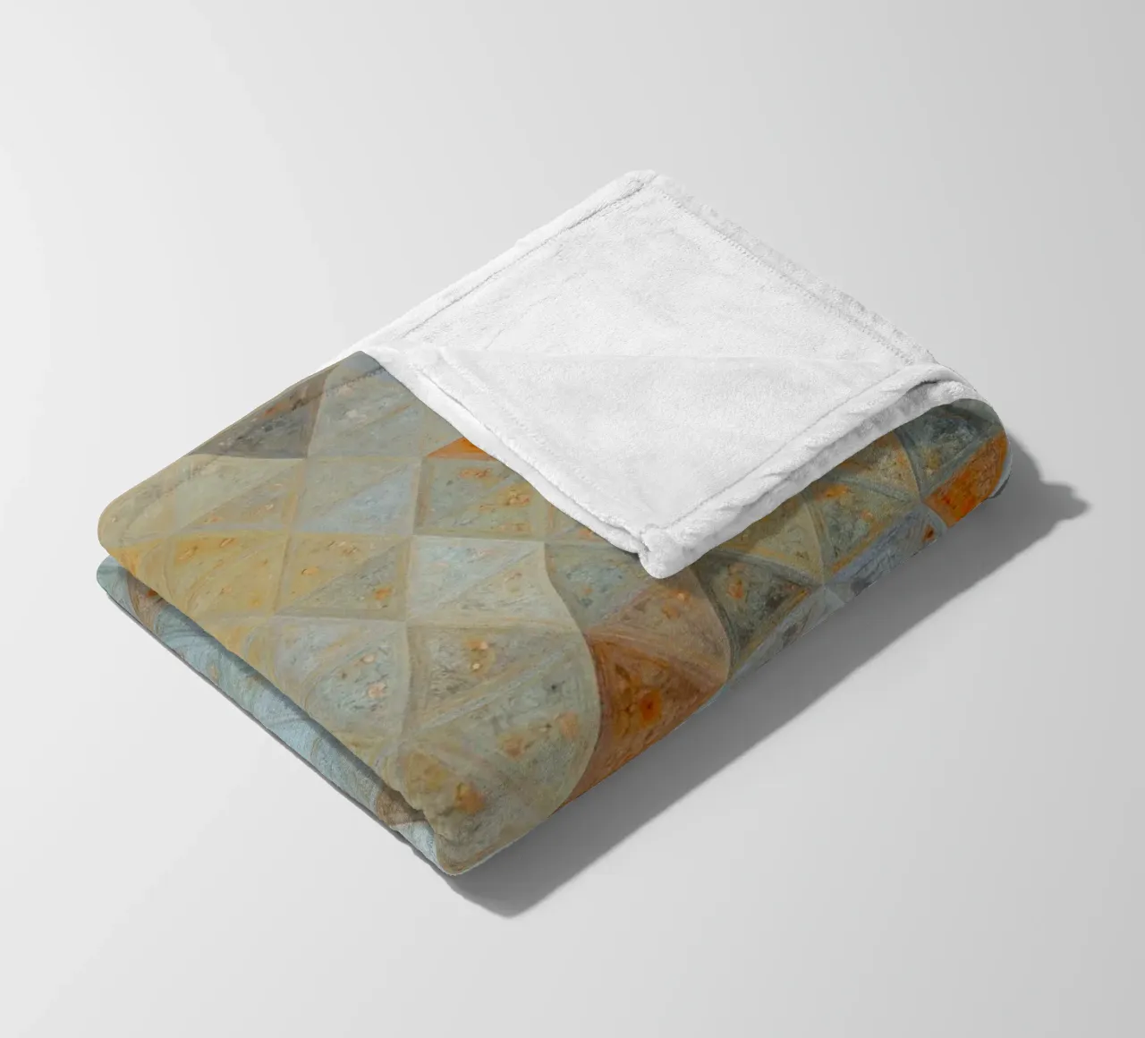 Forme e colori del mosaico coperta in pile da Justyna Jaszke JBJart