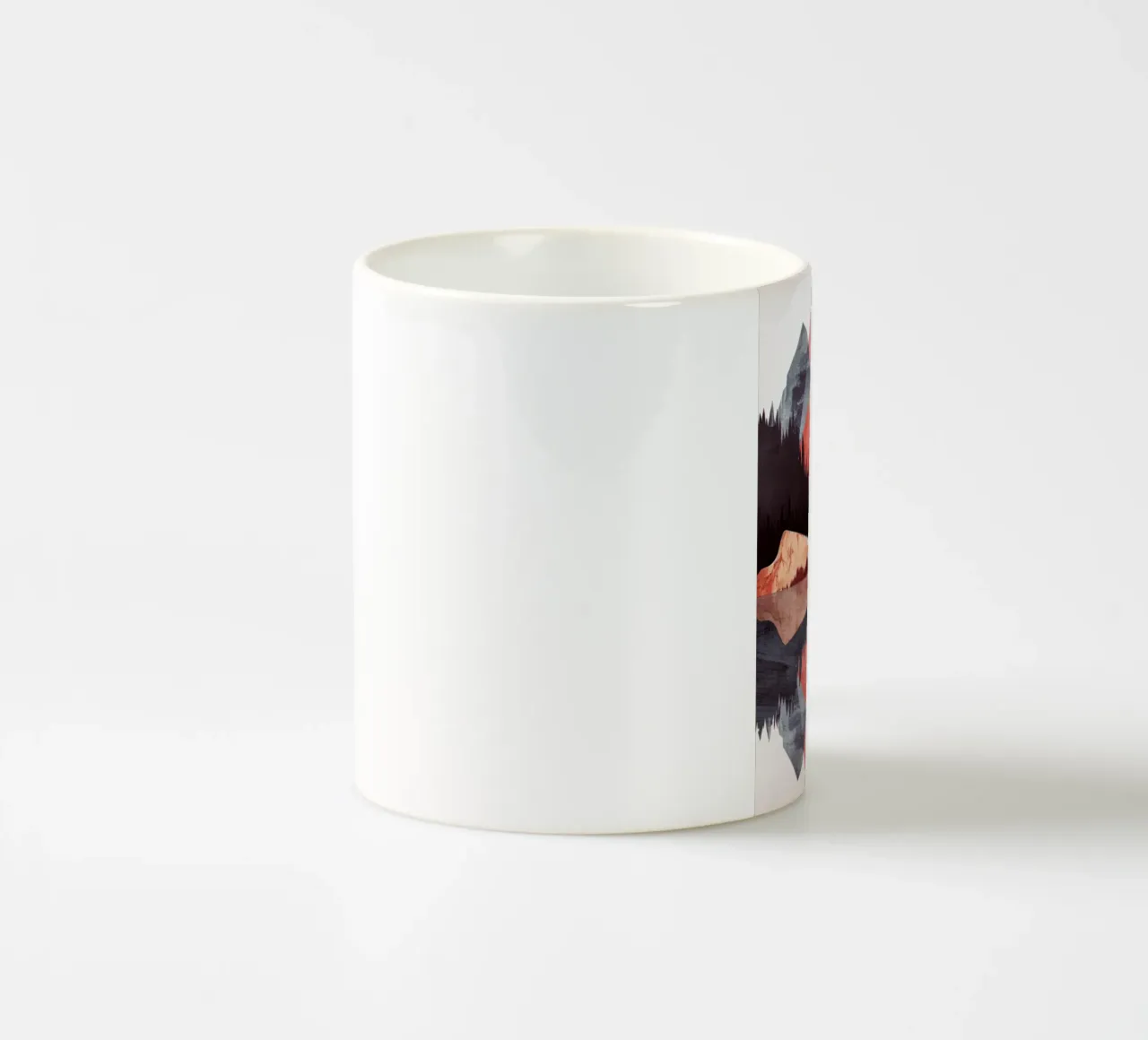 Riflessi di montagna tazza in ceramica da Justyna Jaszke JBJart