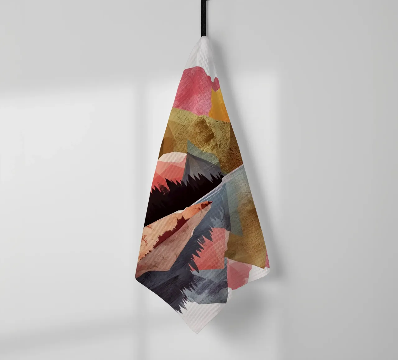Riflessi di montagna canovaccio da cucina da Justyna Jaszke JBJart