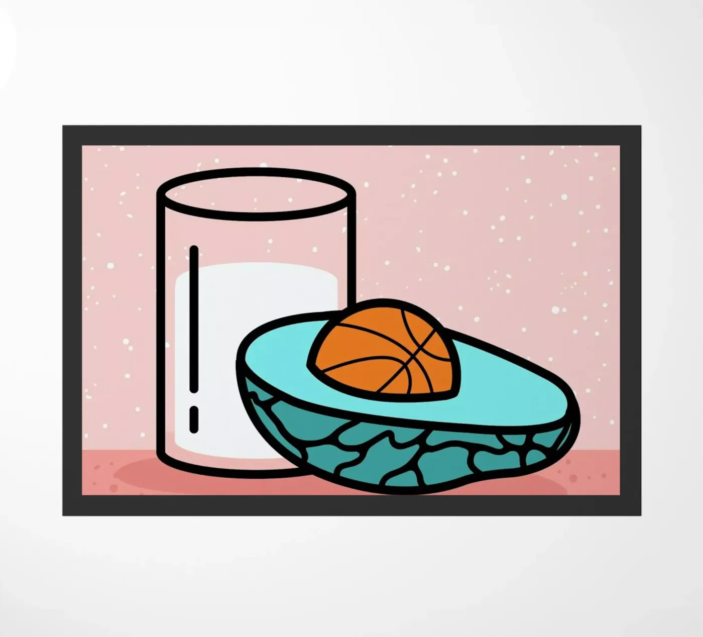 Avocado Slam Dunk zerbino da Rachel Peck
