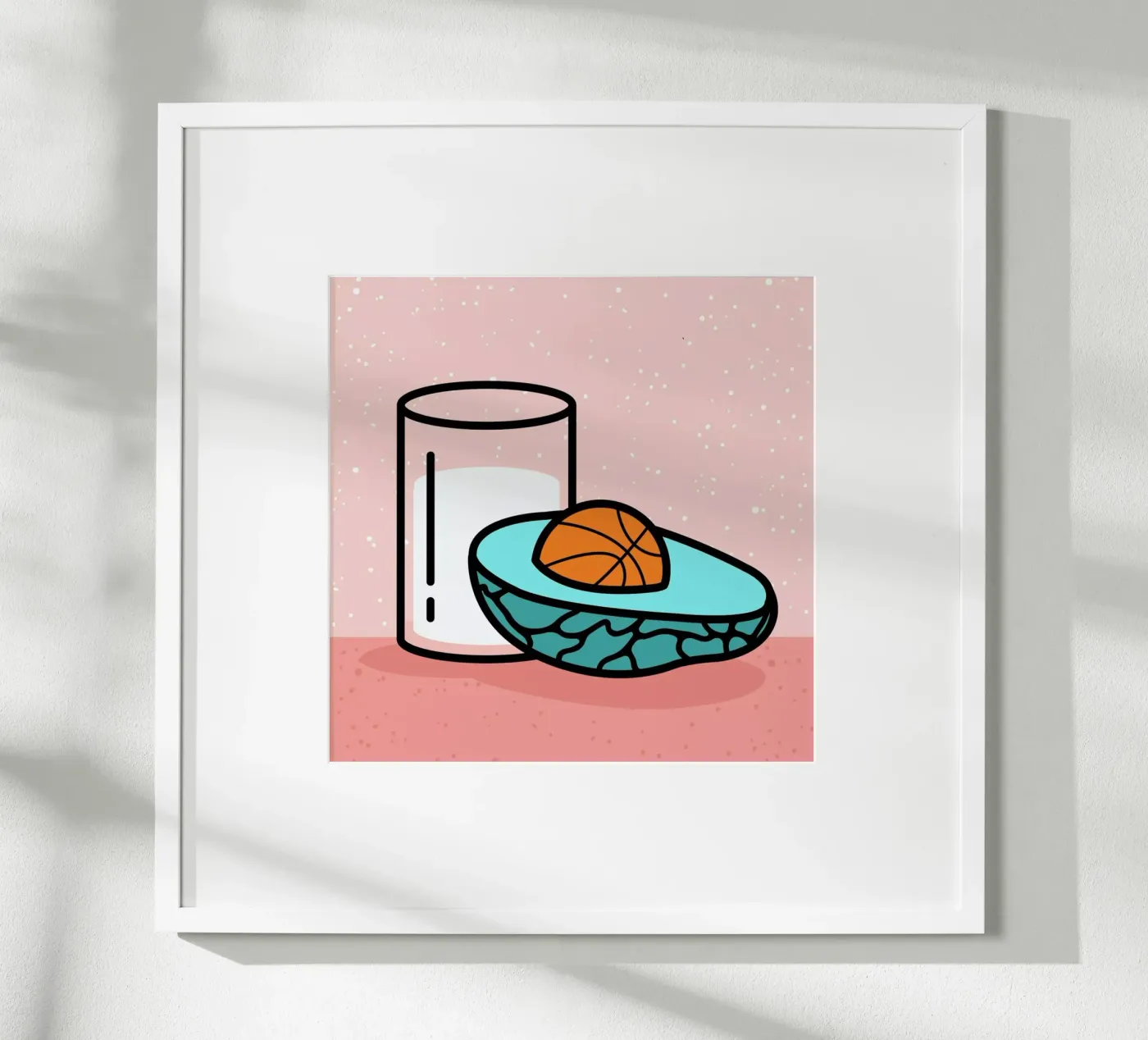 Avocado Slam Dunk poster da Rachel Peck