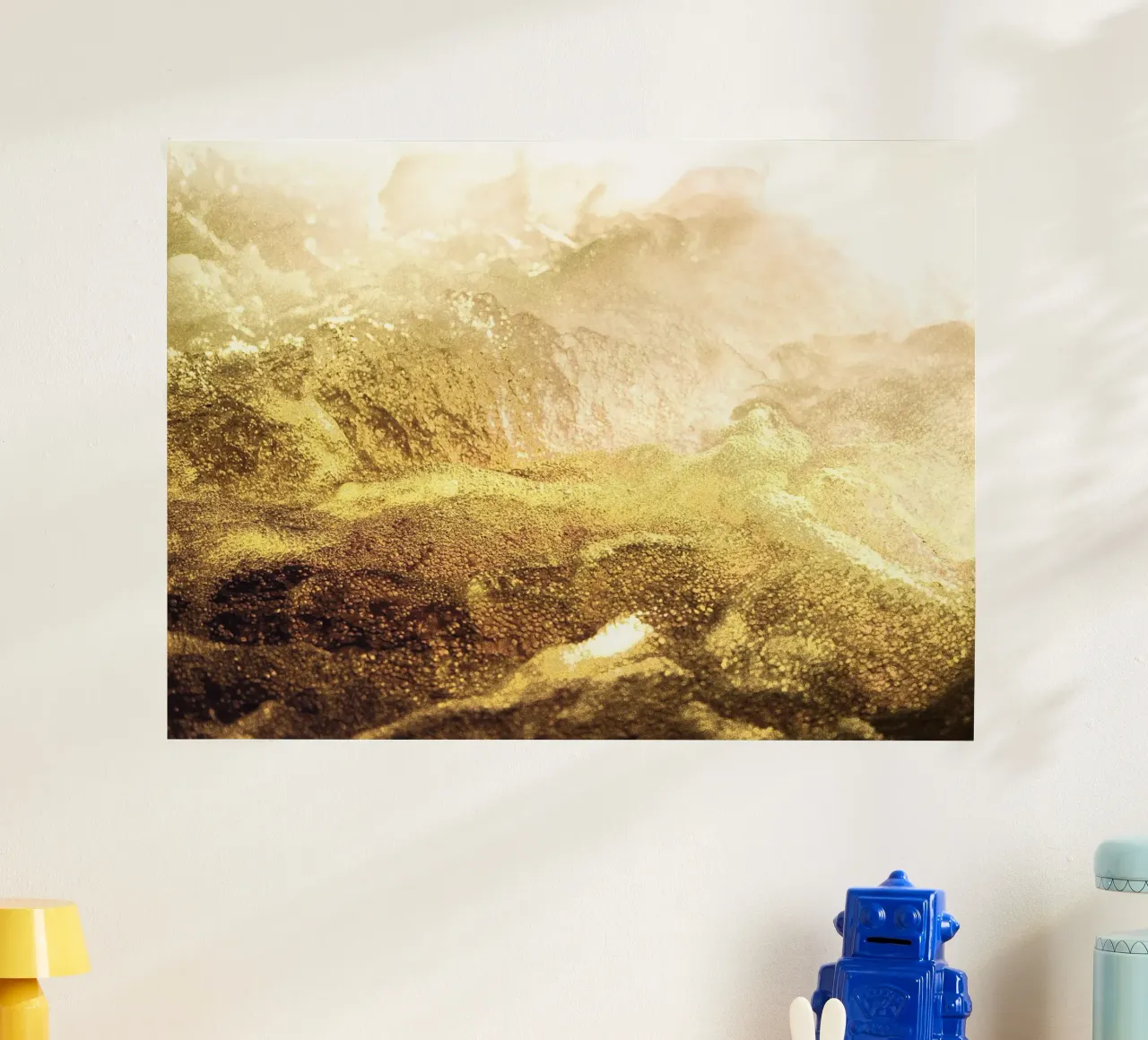 Stardust poster con telaio in legno da Artsy Bessy