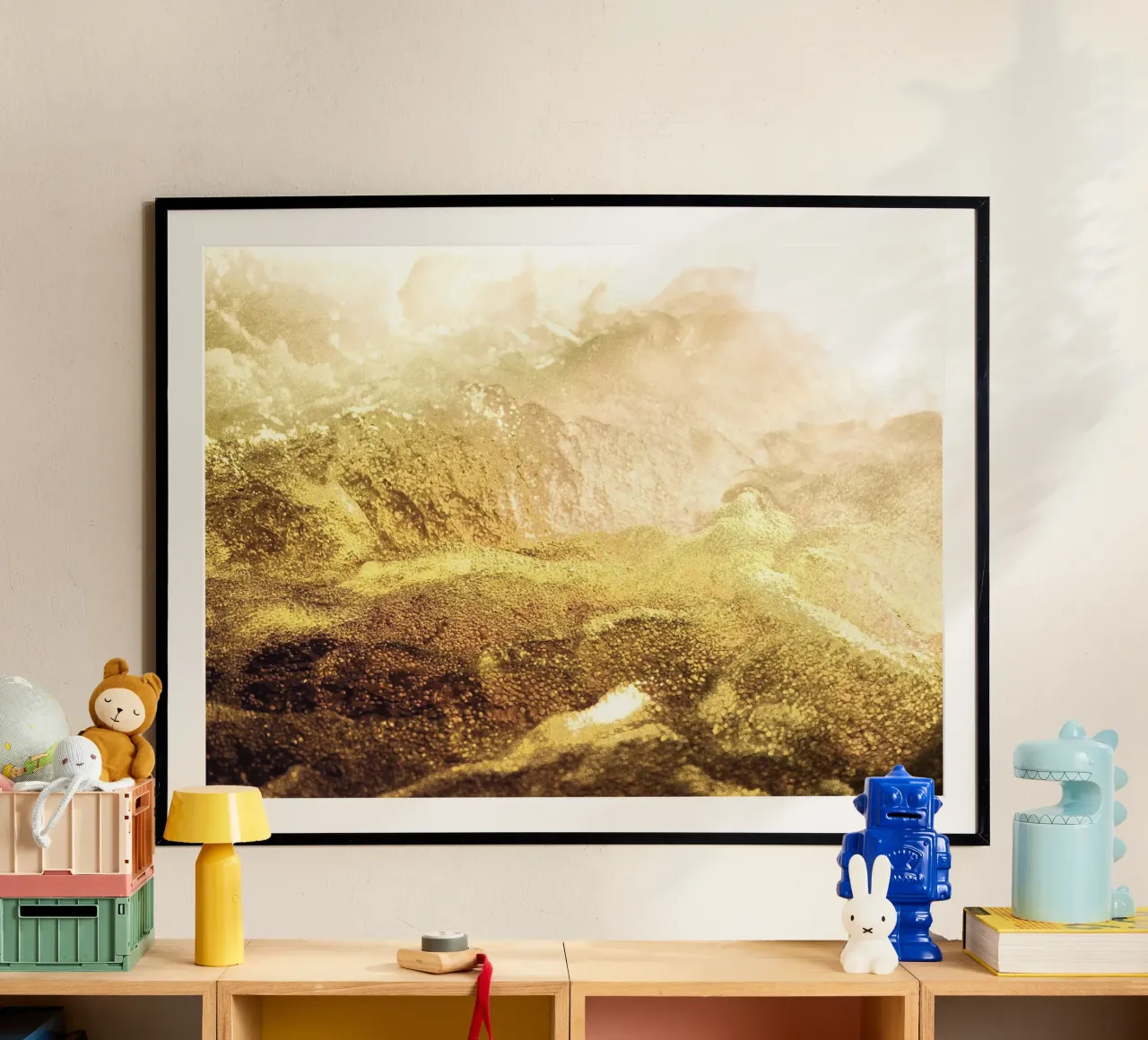 Stardust poster con telaio in legno da Artsy Bessy
