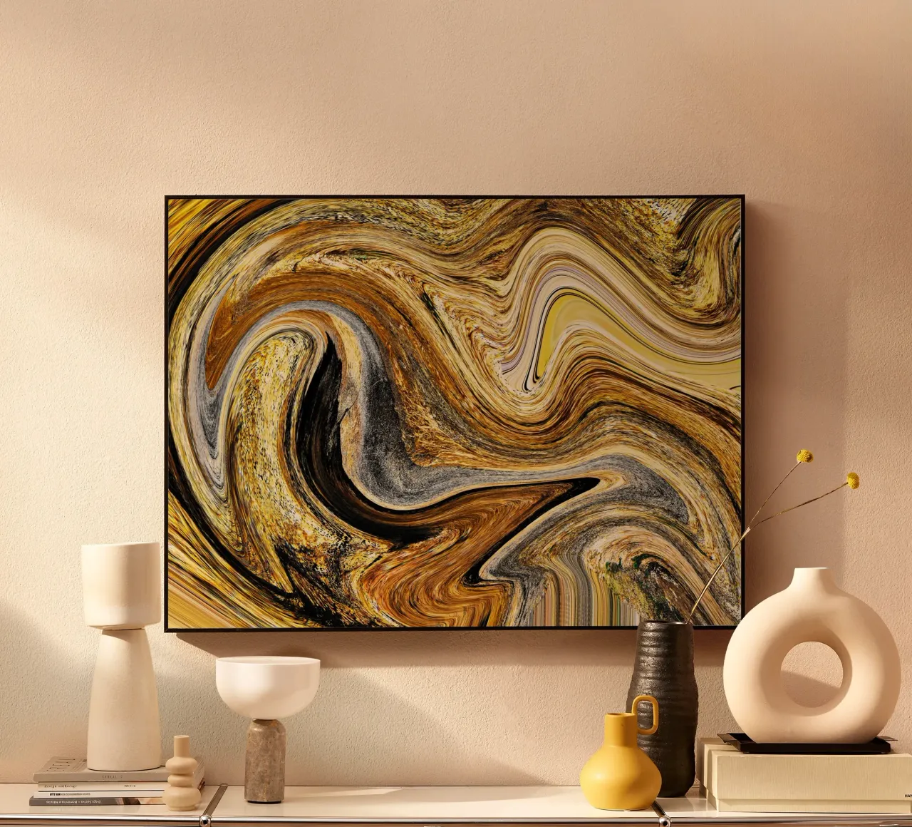 Swirls plexiglass da Artsy Bessy