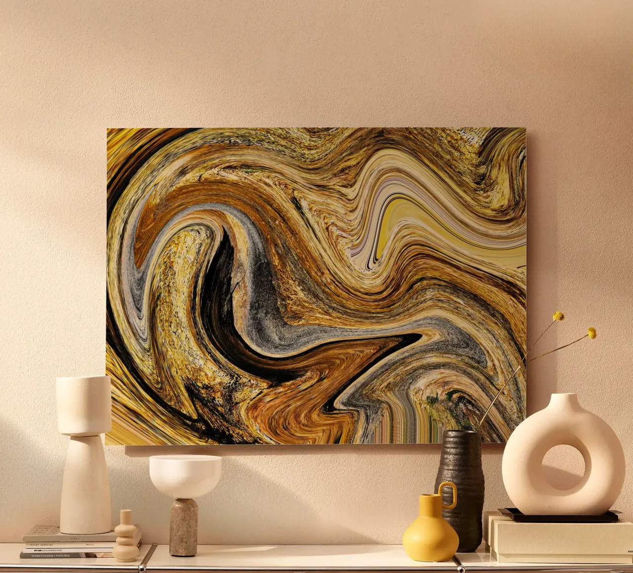 Swirls alluminio dibond da Artsy Bessy