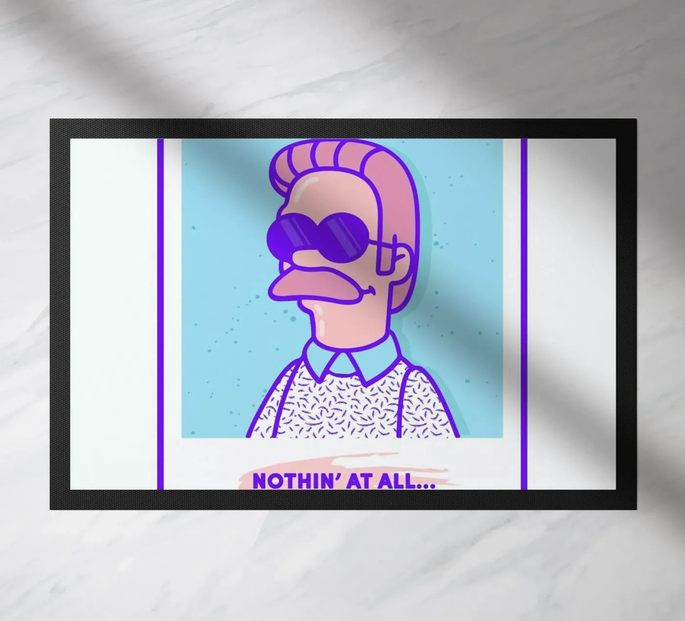 Neddy doormat by Rachel Peck