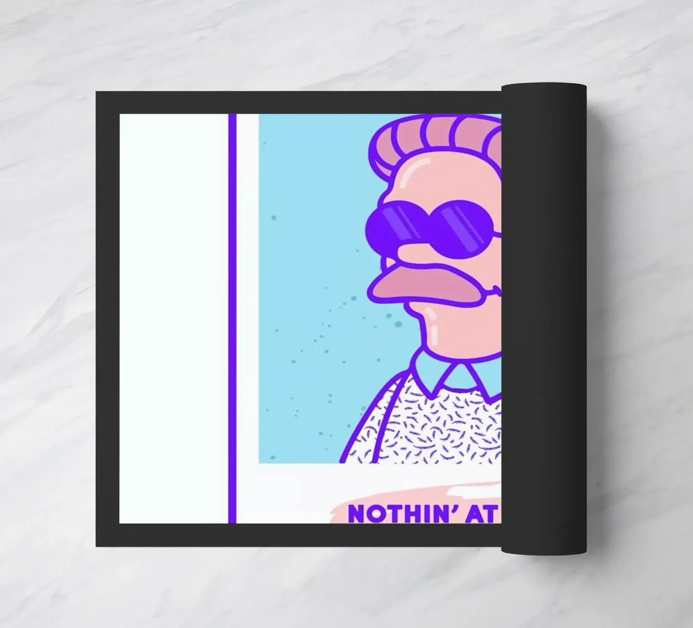 Neddy doormat by Rachel Peck