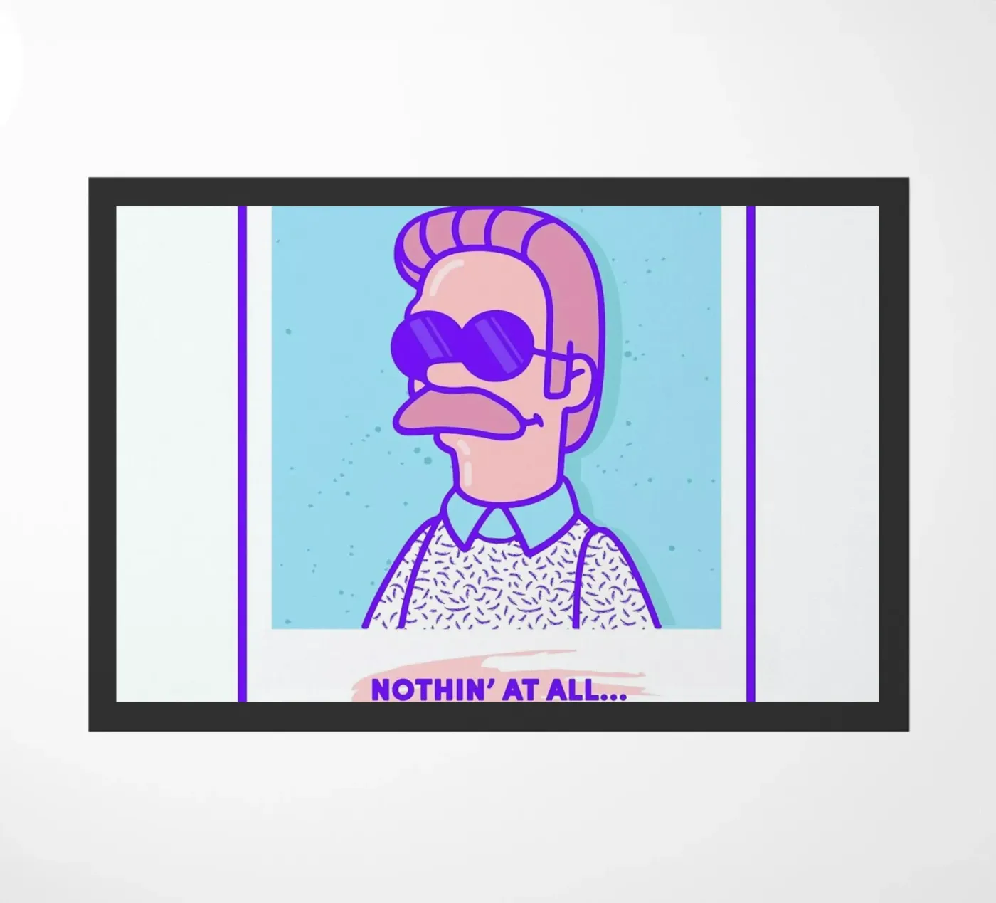 Neddy doormat by Rachel Peck