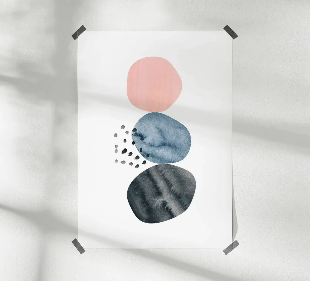 Pebbles I poster by BAINAI