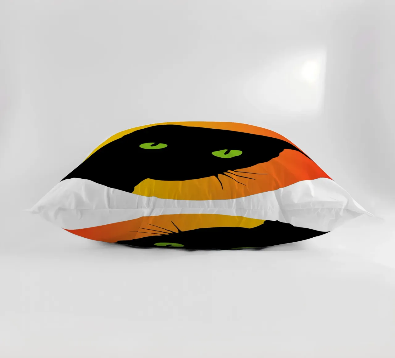 Cat Face Funny Design for Pet lovers cuscino da ririedis