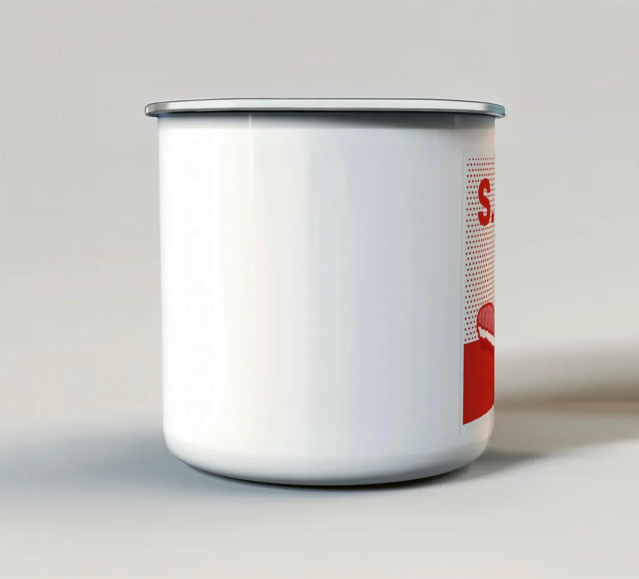 Sushi tazza in smalto da Rachel Peck