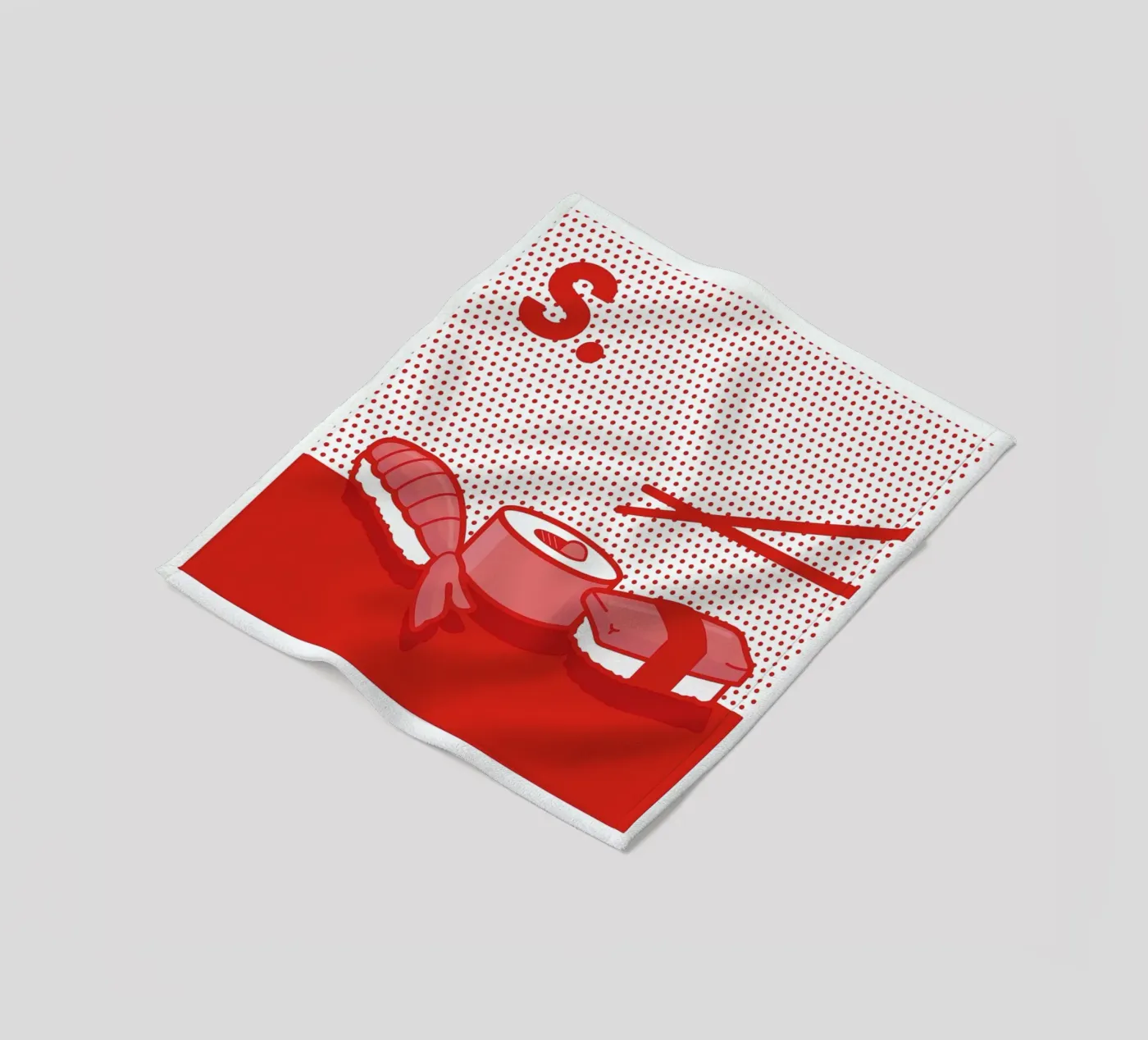 Sushi Fleecedecke von Rachel Peck