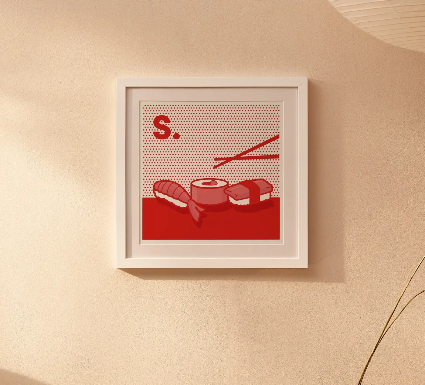 Sushi poster van Rachel Peck