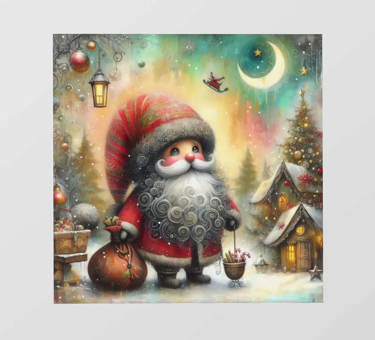 Babbo Natale telo in pvc da 🎁 ARTVI-SHOP