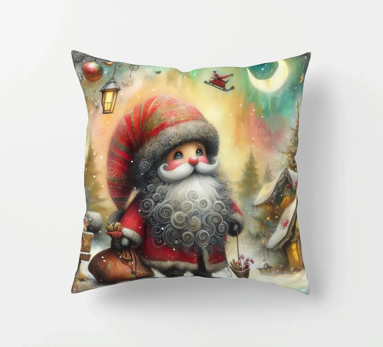 Babbo Natale cuscino da 🎁 ARTVI-SHOP
