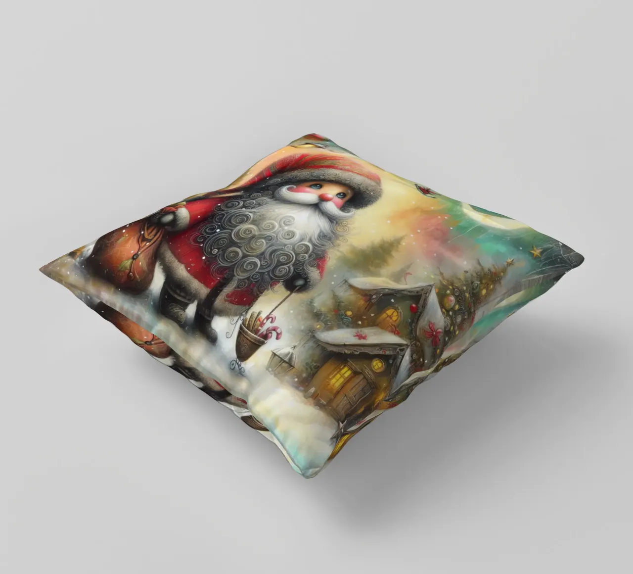 Babbo Natale cuscino da 🎁 ARTVI-SHOP