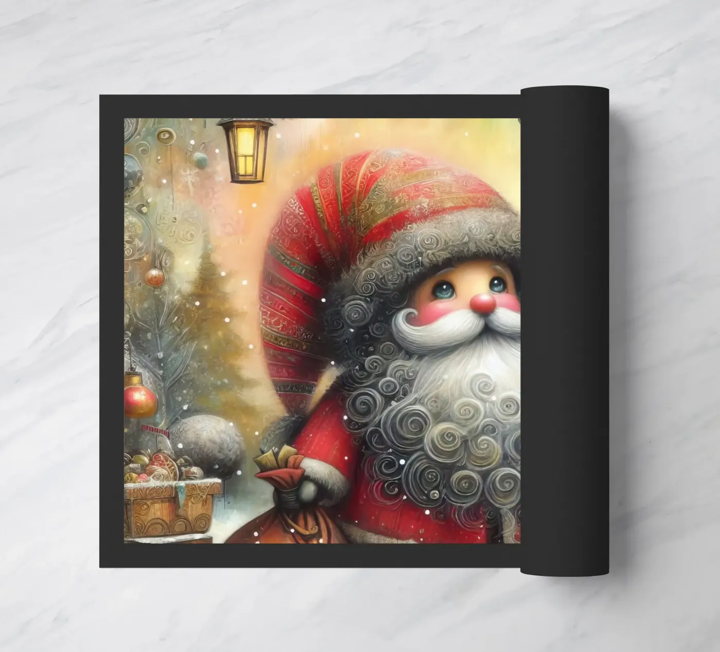 Babbo Natale zerbino da 🎁 NOBELART