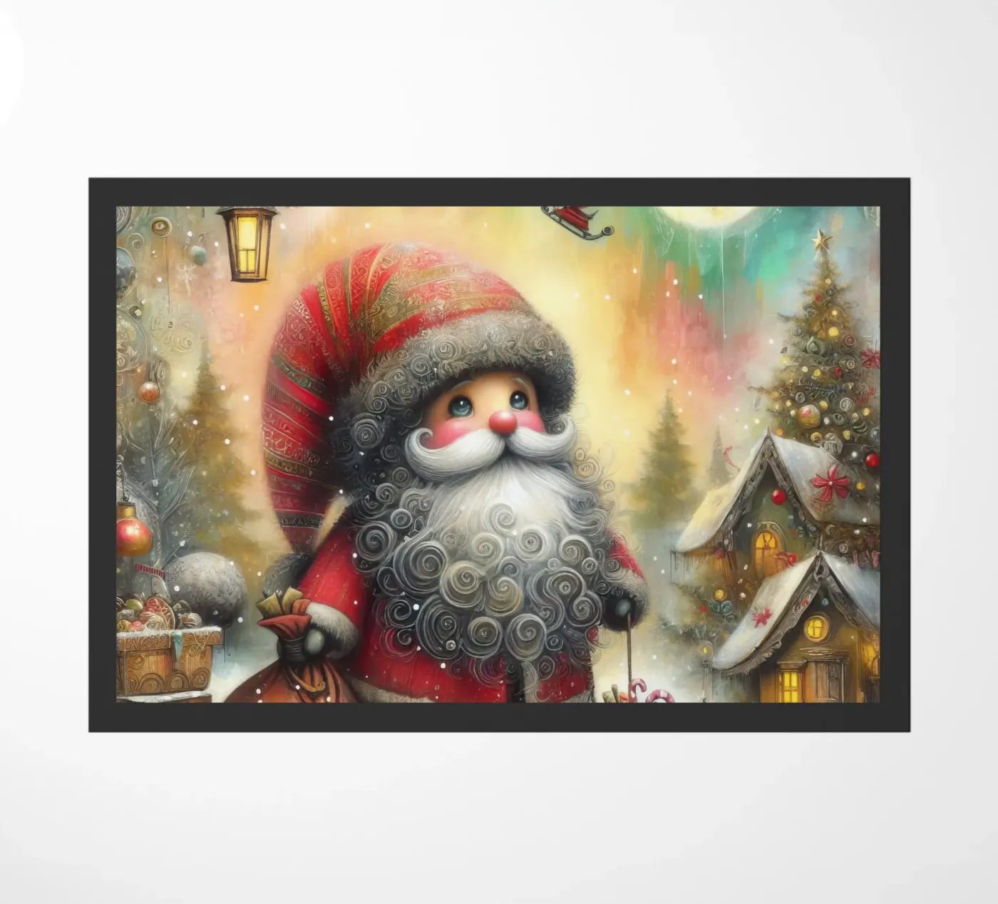 Babbo Natale zerbino da 🎁 NOBELART