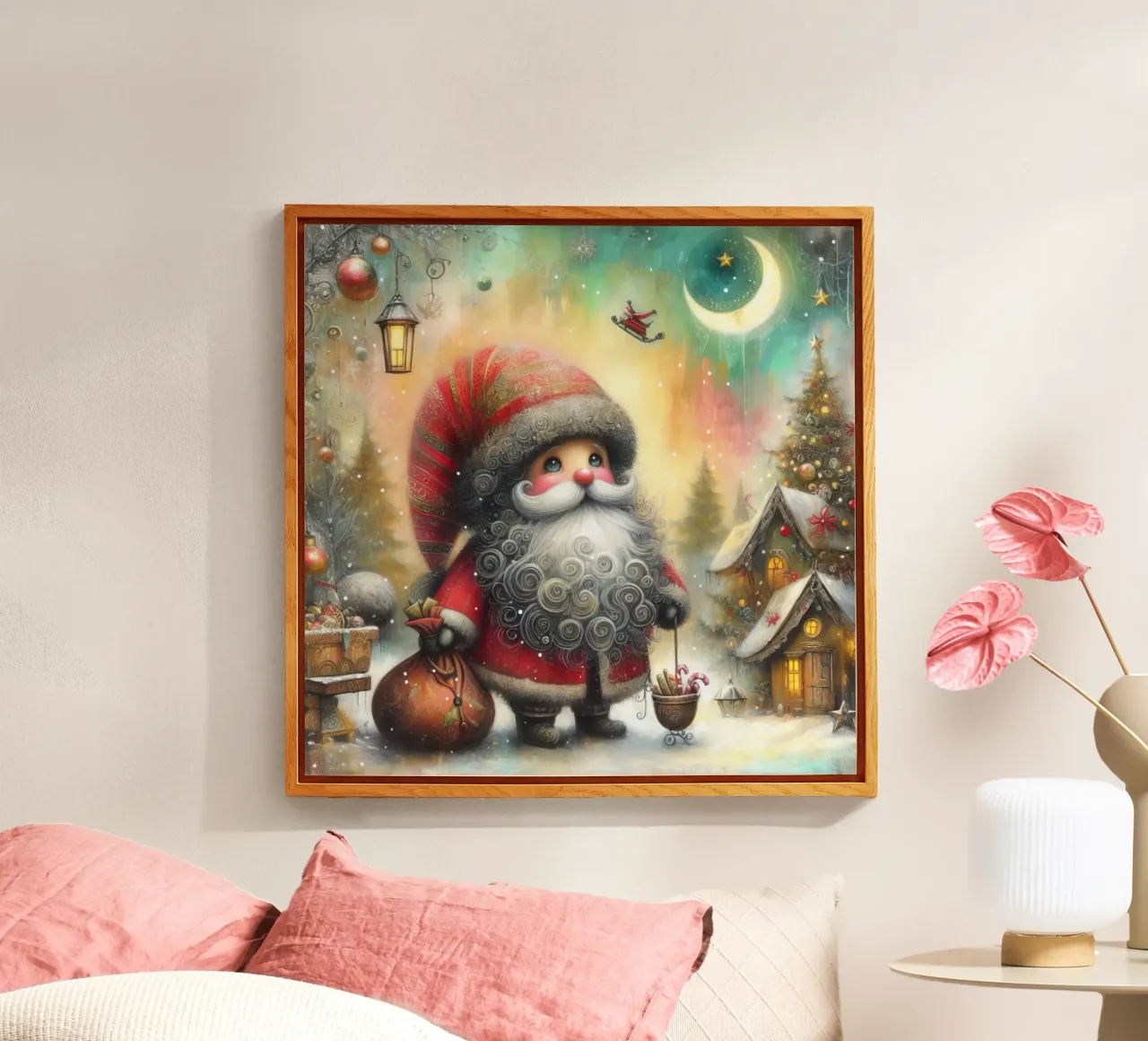 Babbo Natale plexiglass da 🎁 NOBELART