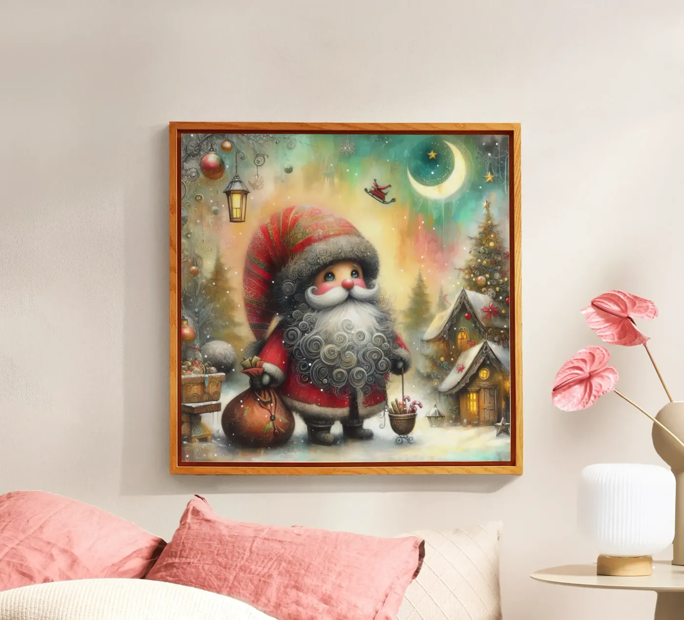 Babbo Natale plexiglass da 🎁 NOBELART